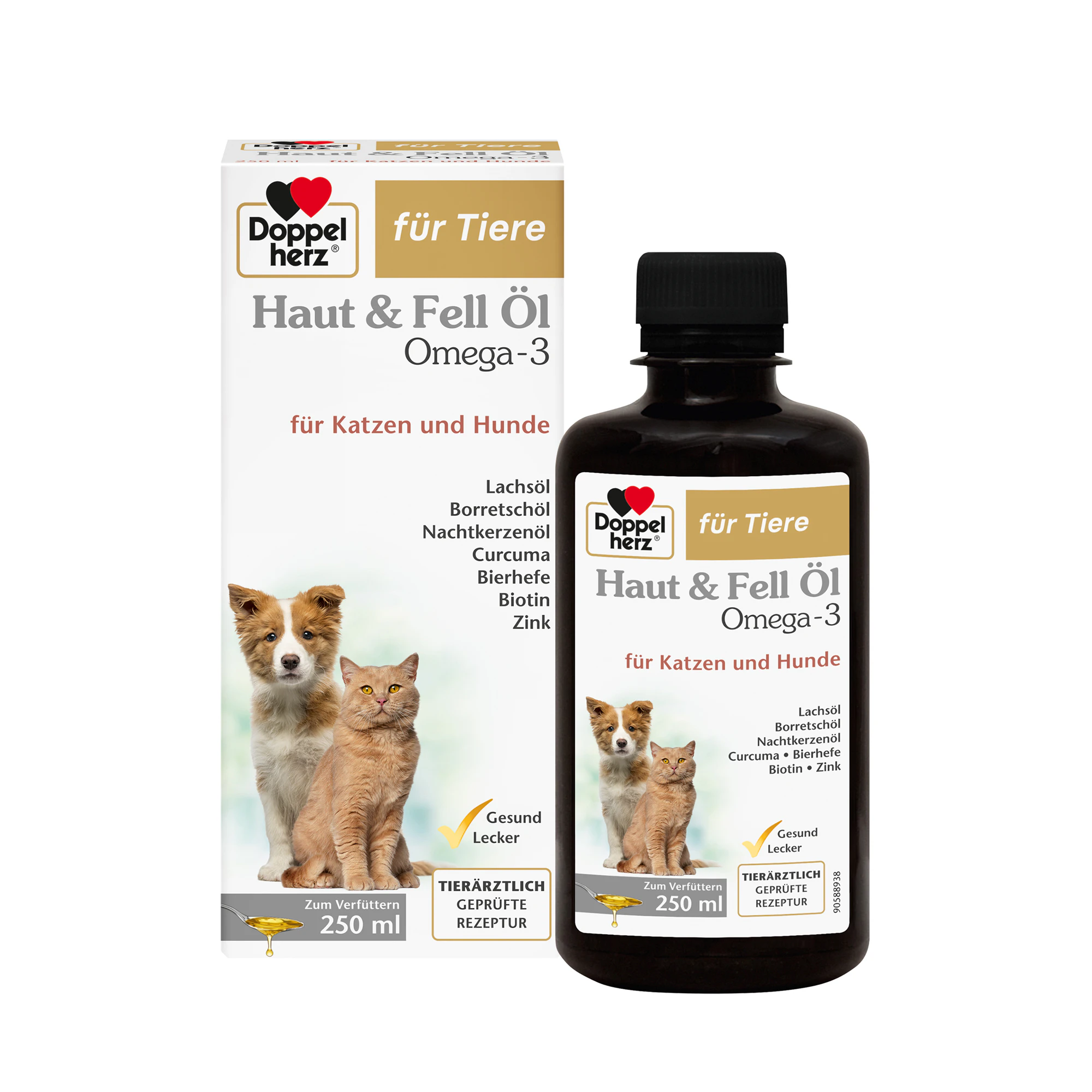 Doppelherz Skin and Coat Oil for Cats & Dogs