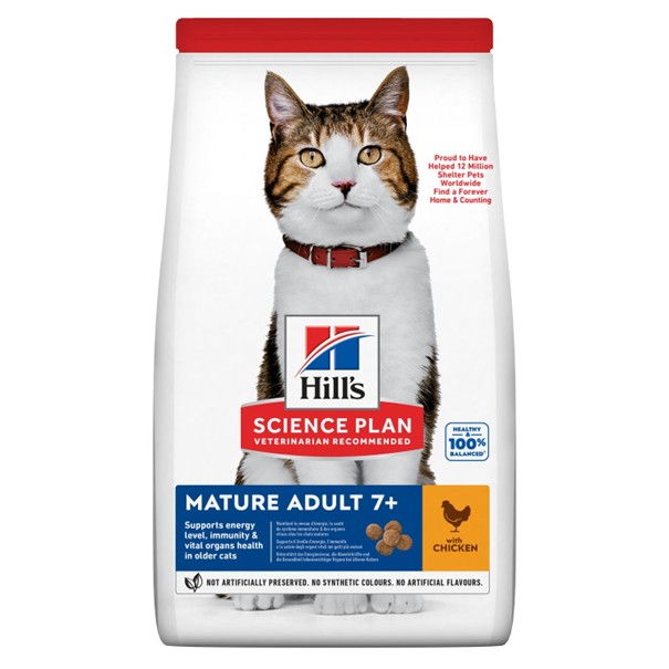 Hills Hill's Science Plan Mature Adult 7+ - Huhn - 7 Kg