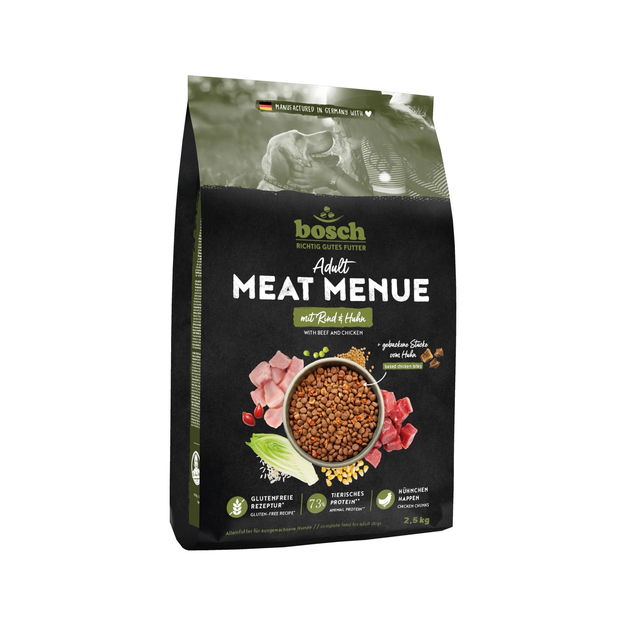 Bosch Meat Menue Adult Hundefoder - Okse & Kylling