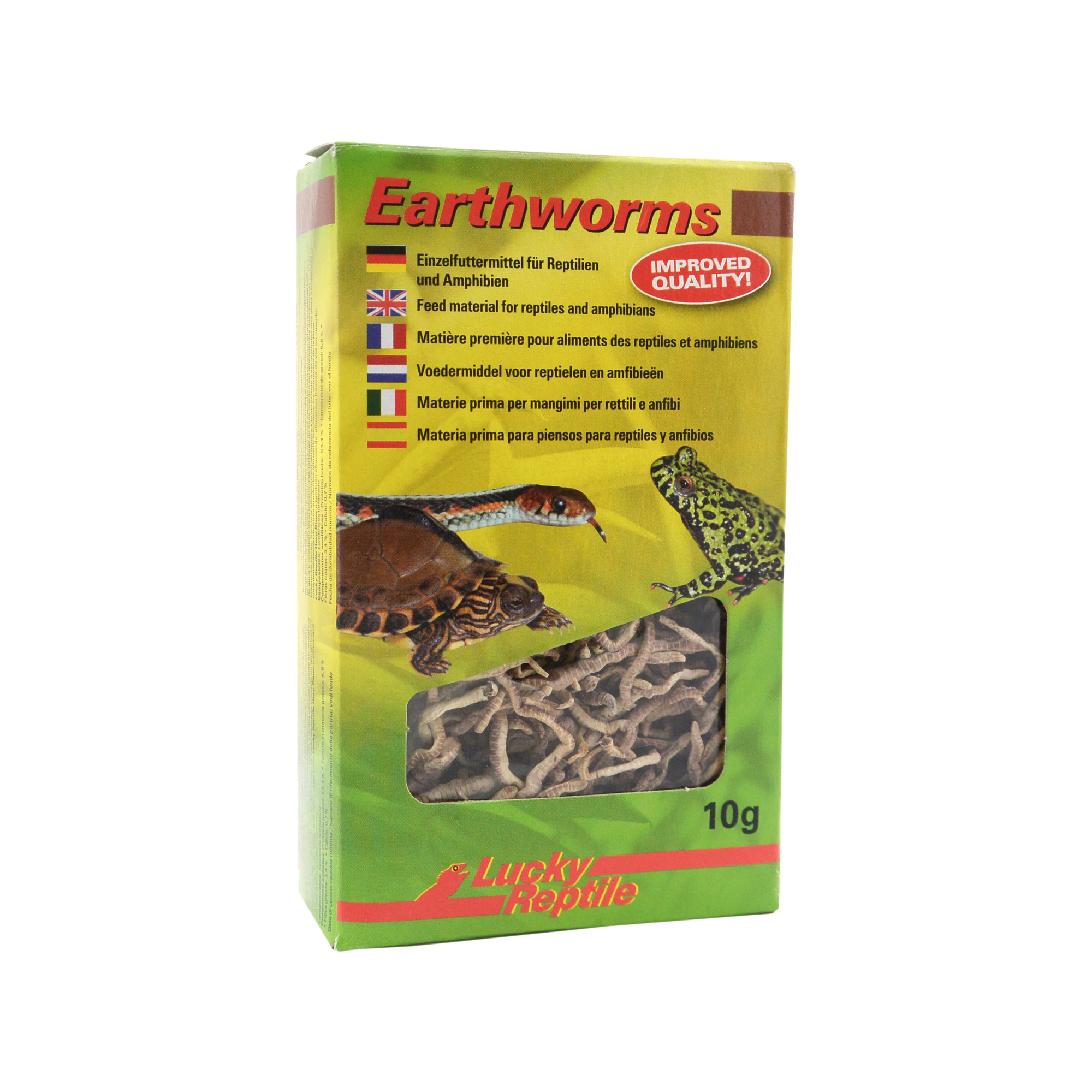 Lucky Reptile Earthworms - 10 g