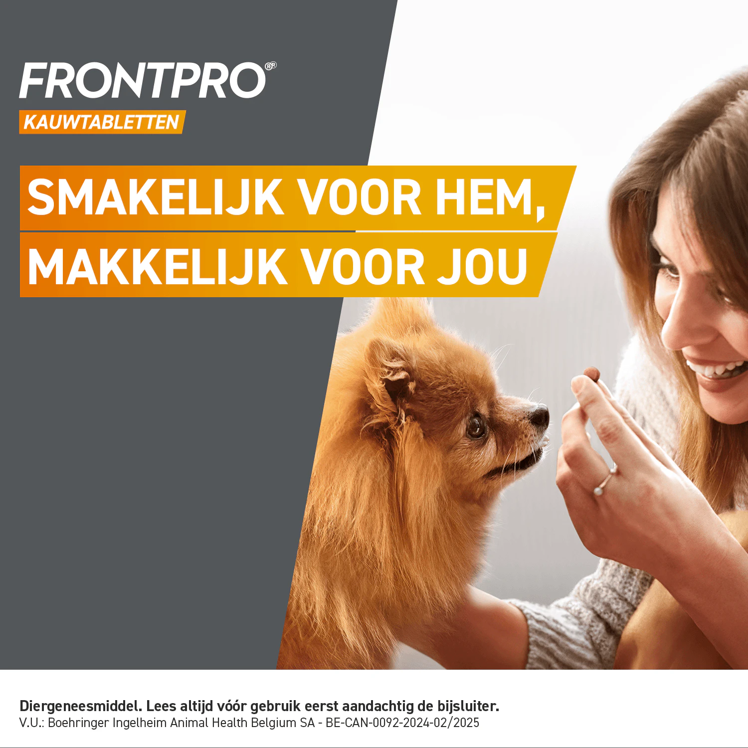 FRONTPRO Kauwtabletten Hond