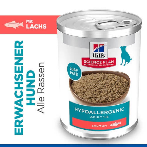 Hill's Science Plan Hypoallergenic - Adult - Lachs - Dose