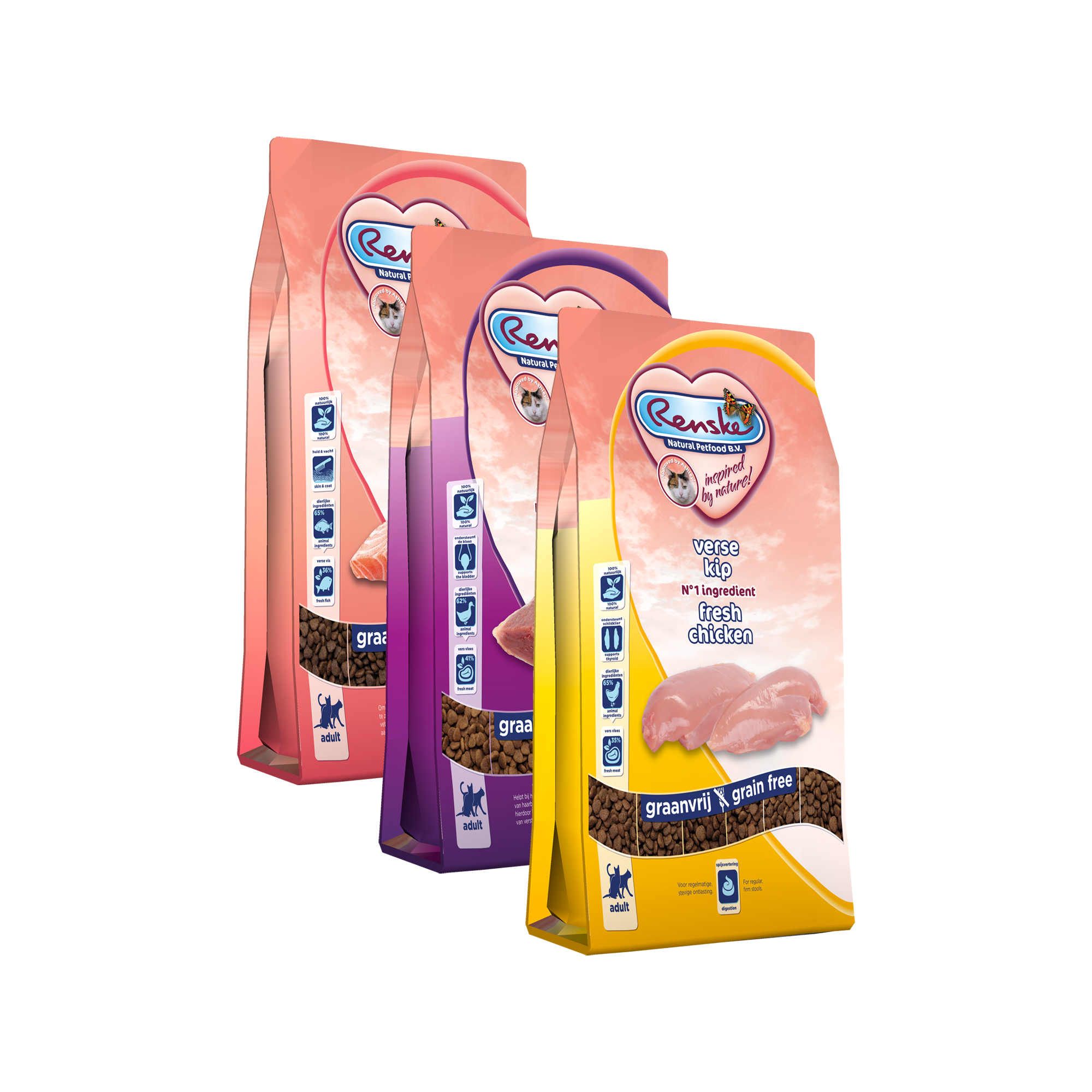 Renske Kat Super Premium Adult Tørfoder | Kat | Bestil | Medpets.dk
