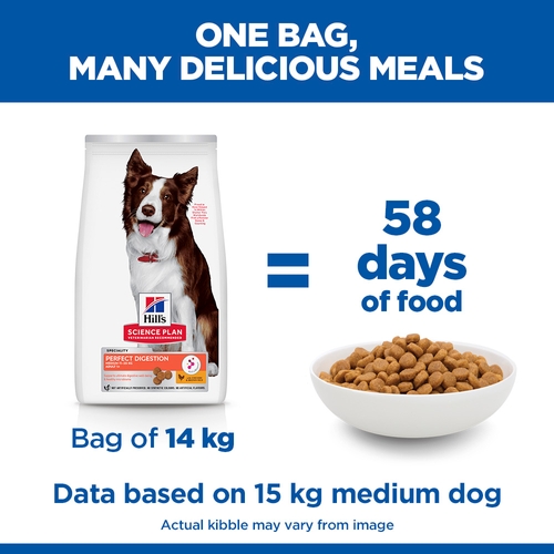 Hill's Science Plan Adult Perfect Digestion Medium Dog Food