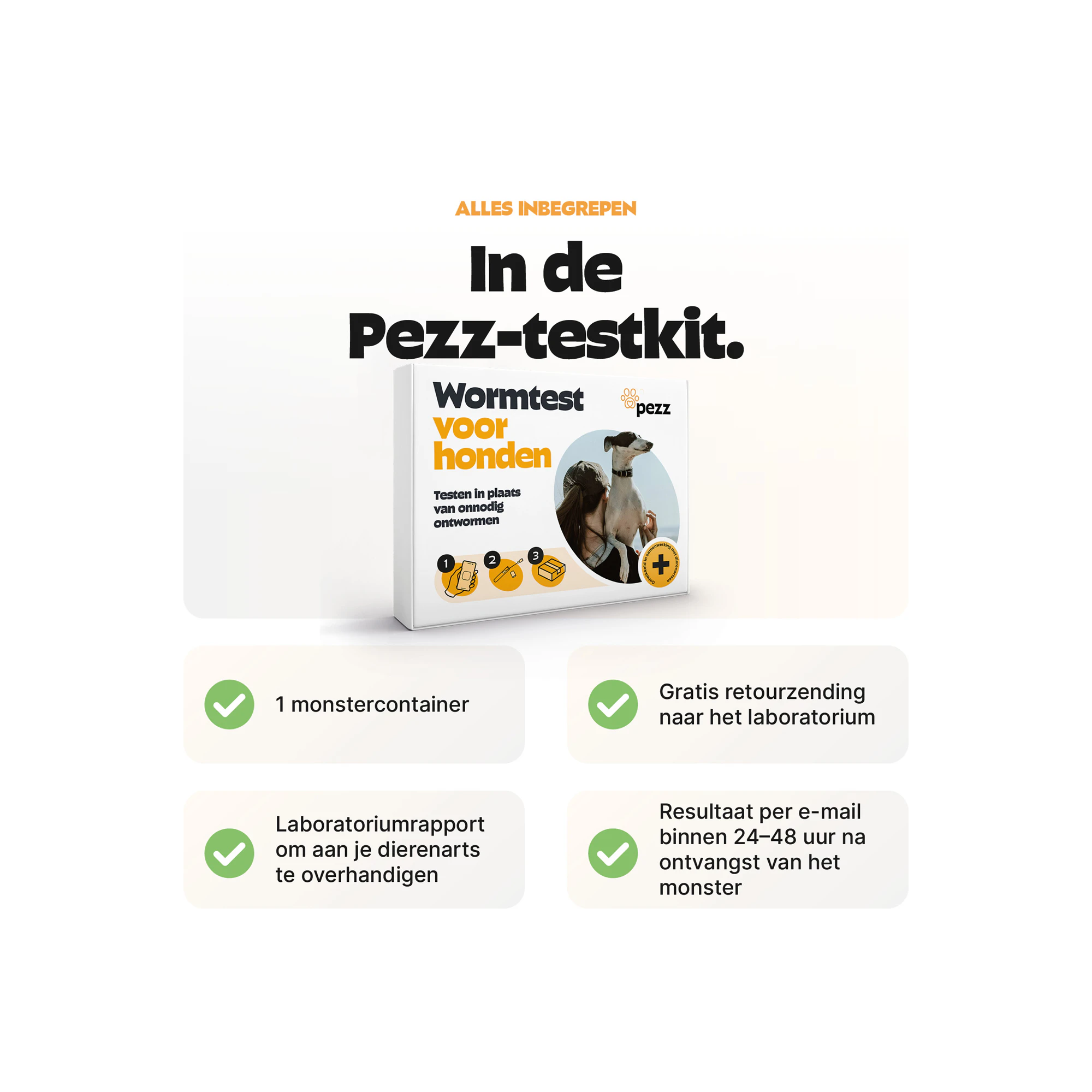 Pezz Standard Wormtest Hond