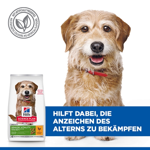 Hills Science Plan Senior Vitality Hundefutter
