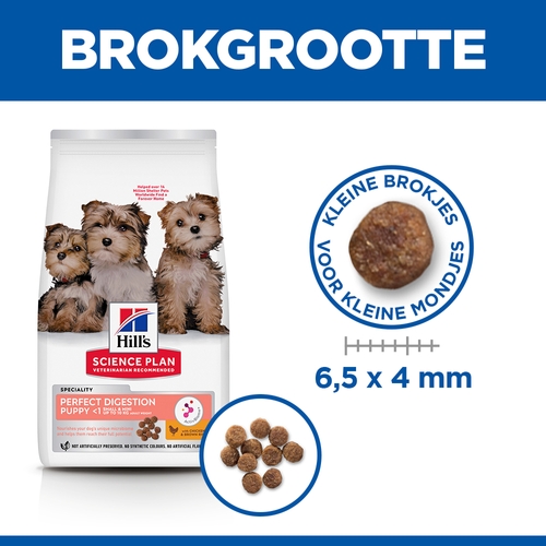 Hill's Science Plan Puppy Perfect Digestion Small en Mini Hondenvoer
