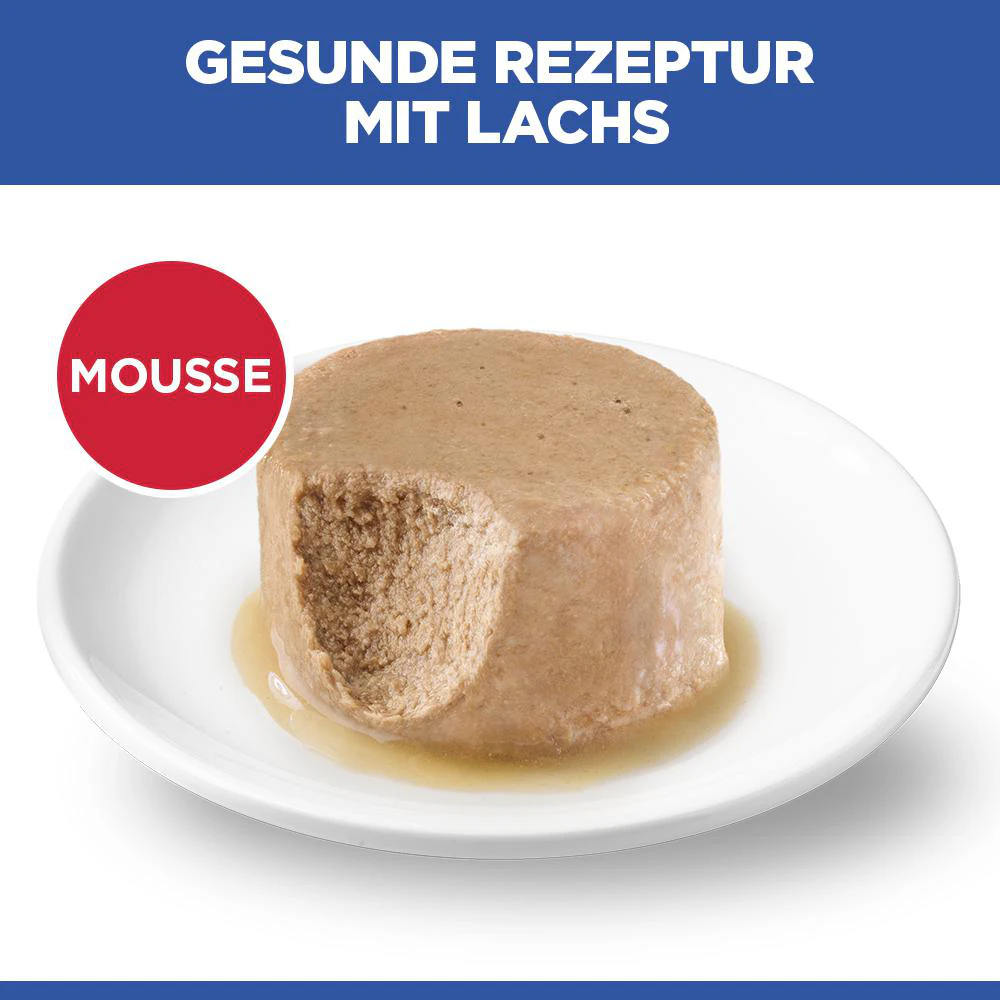 Hill's Science Plan Feline Adult Premium Mousse - Lachs