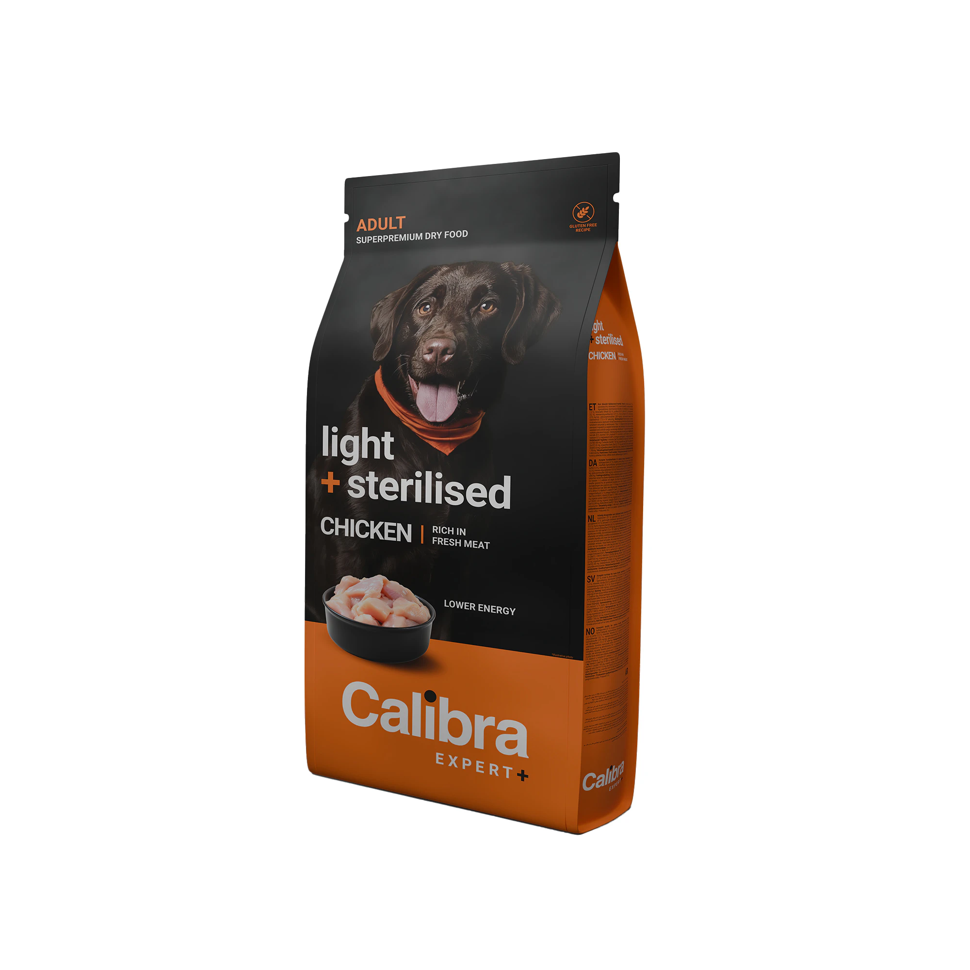 Calibra Dog Expert+ Adult Light & Sterilised - Pollo - 2 kg