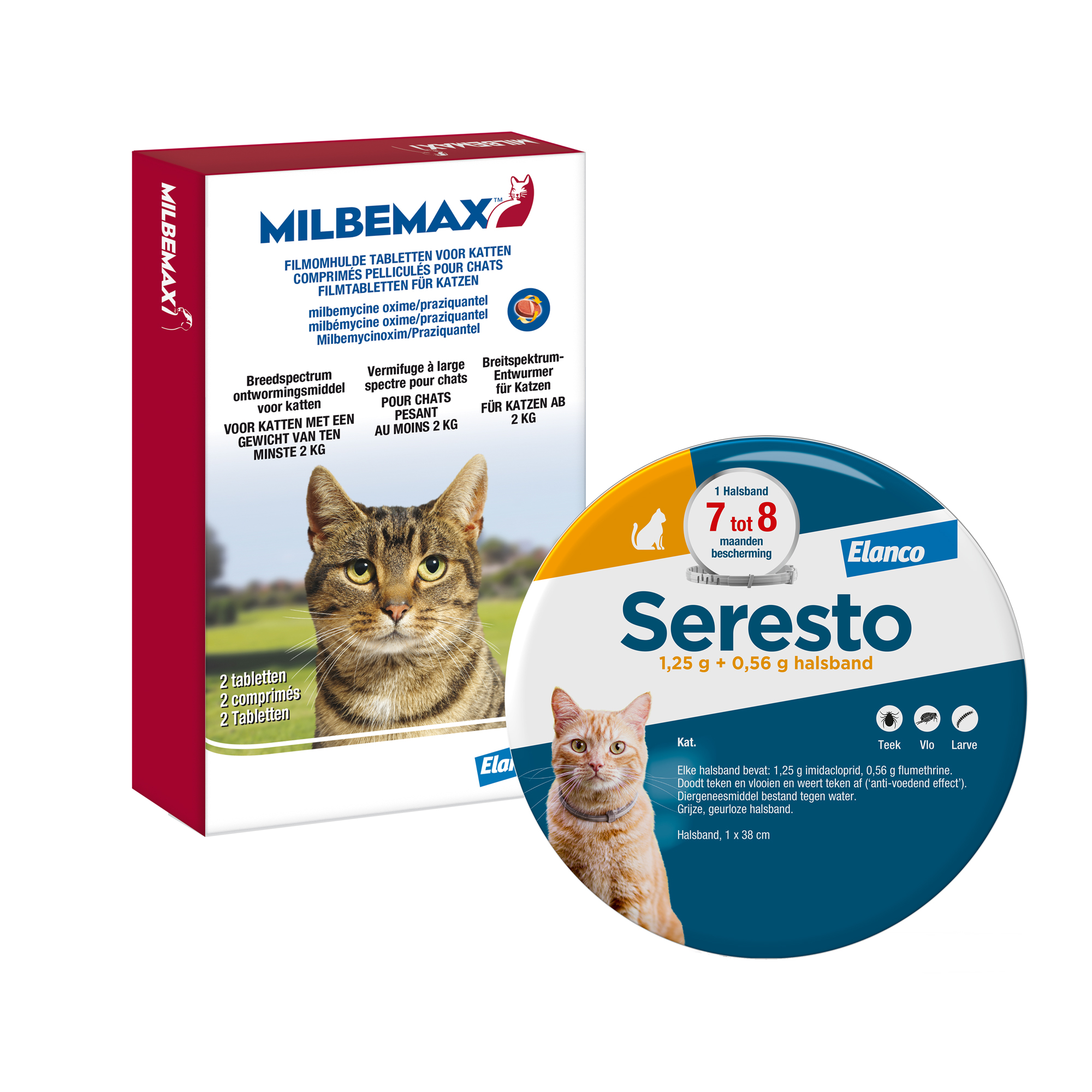 Elanco Preventiepakket Buitenkat 2 - 8 kg