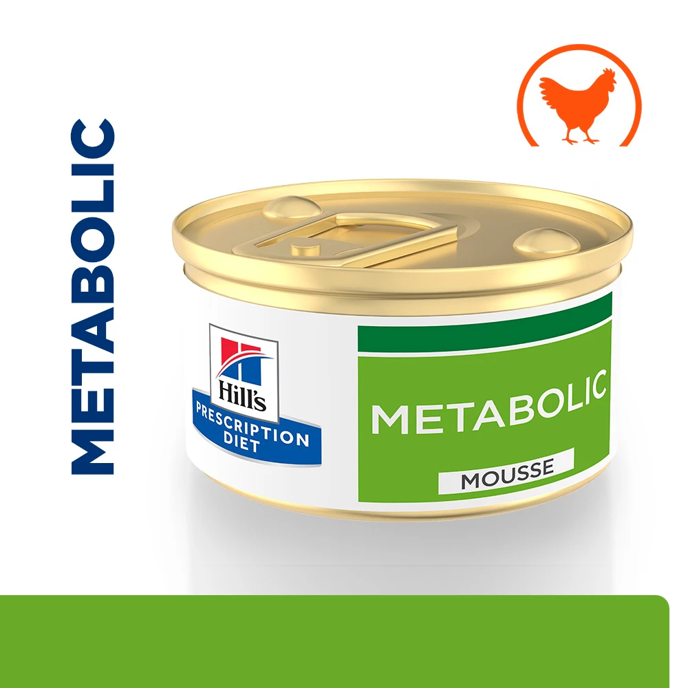 Hill's Metabolic Weight Management - Prescription Diet - Cat - Mousse