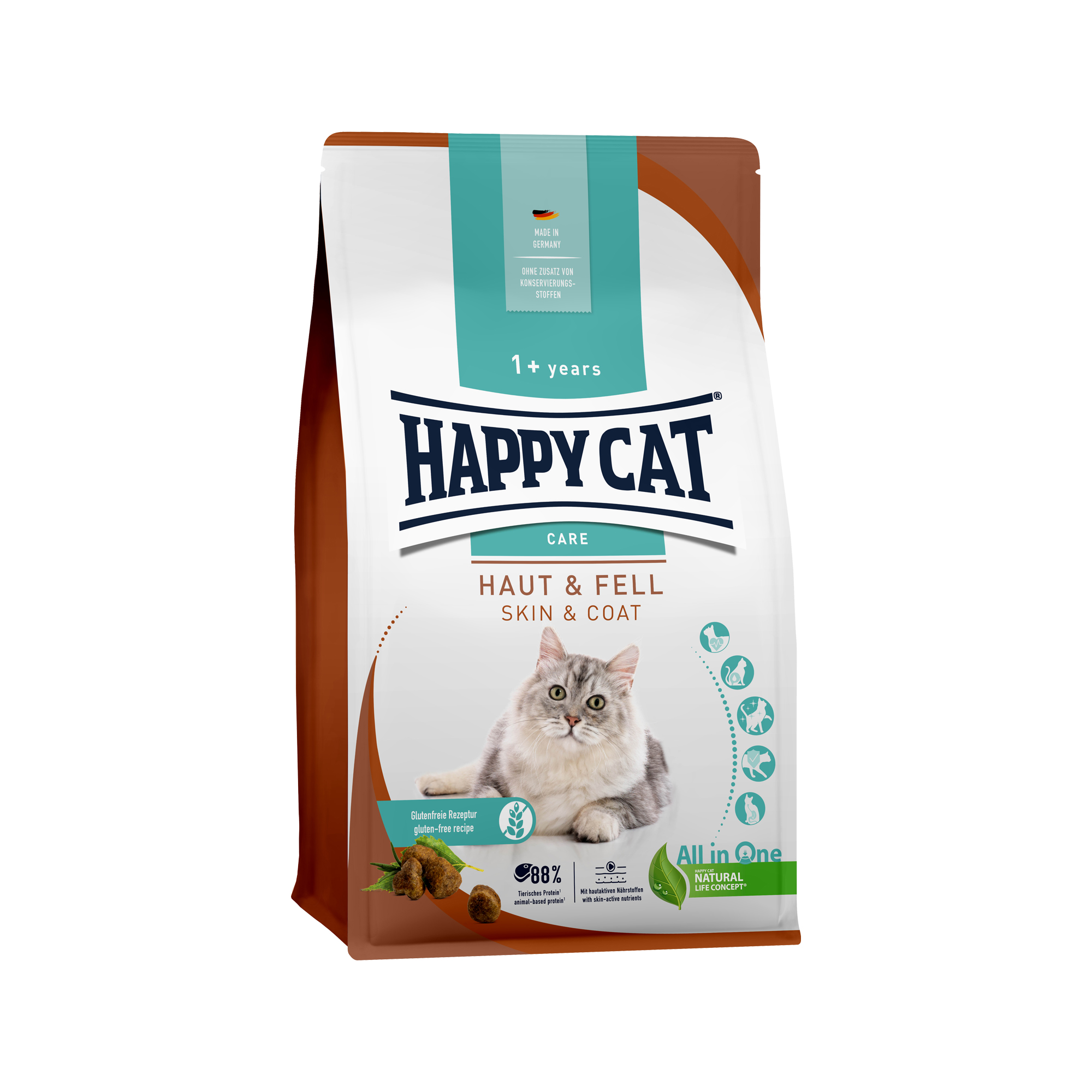 Happy Cat Sensitive Huid & vacht Kattenvoer - 1,3 kg