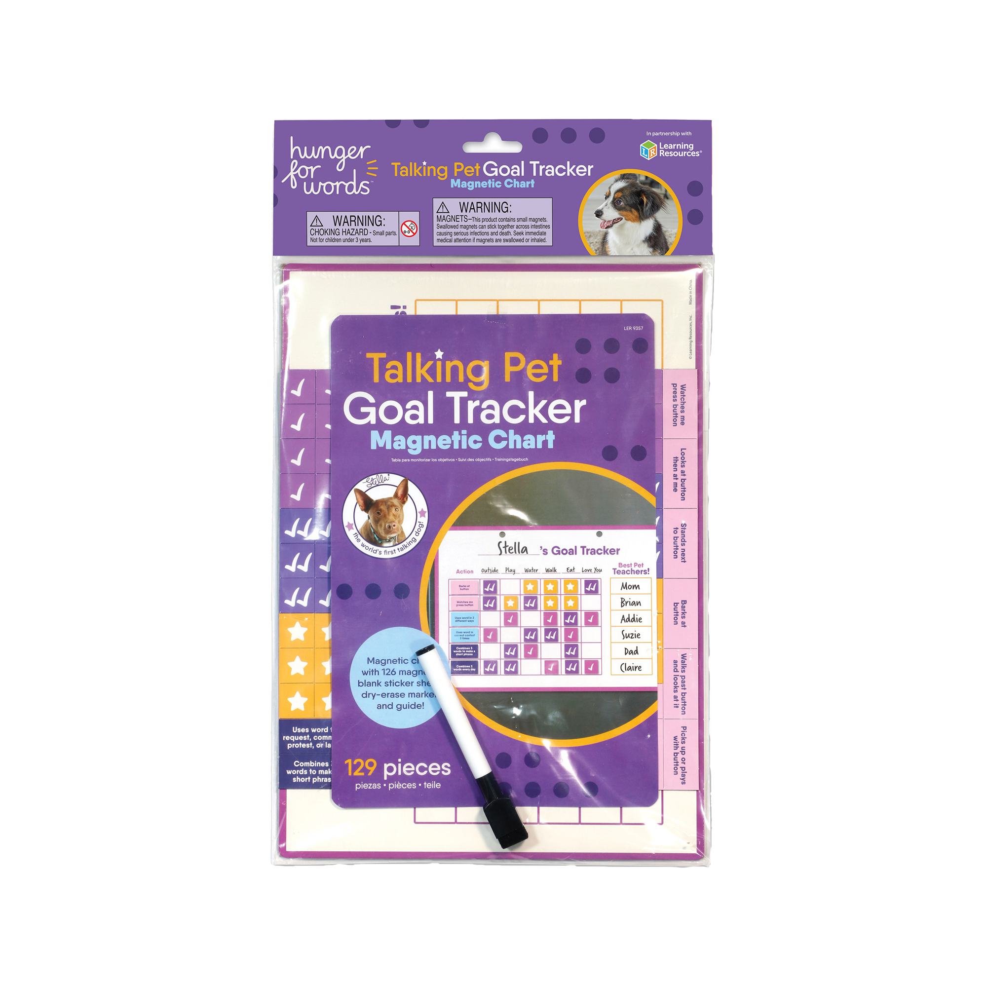 Hunger For Words Talking Pet Goal Tracker