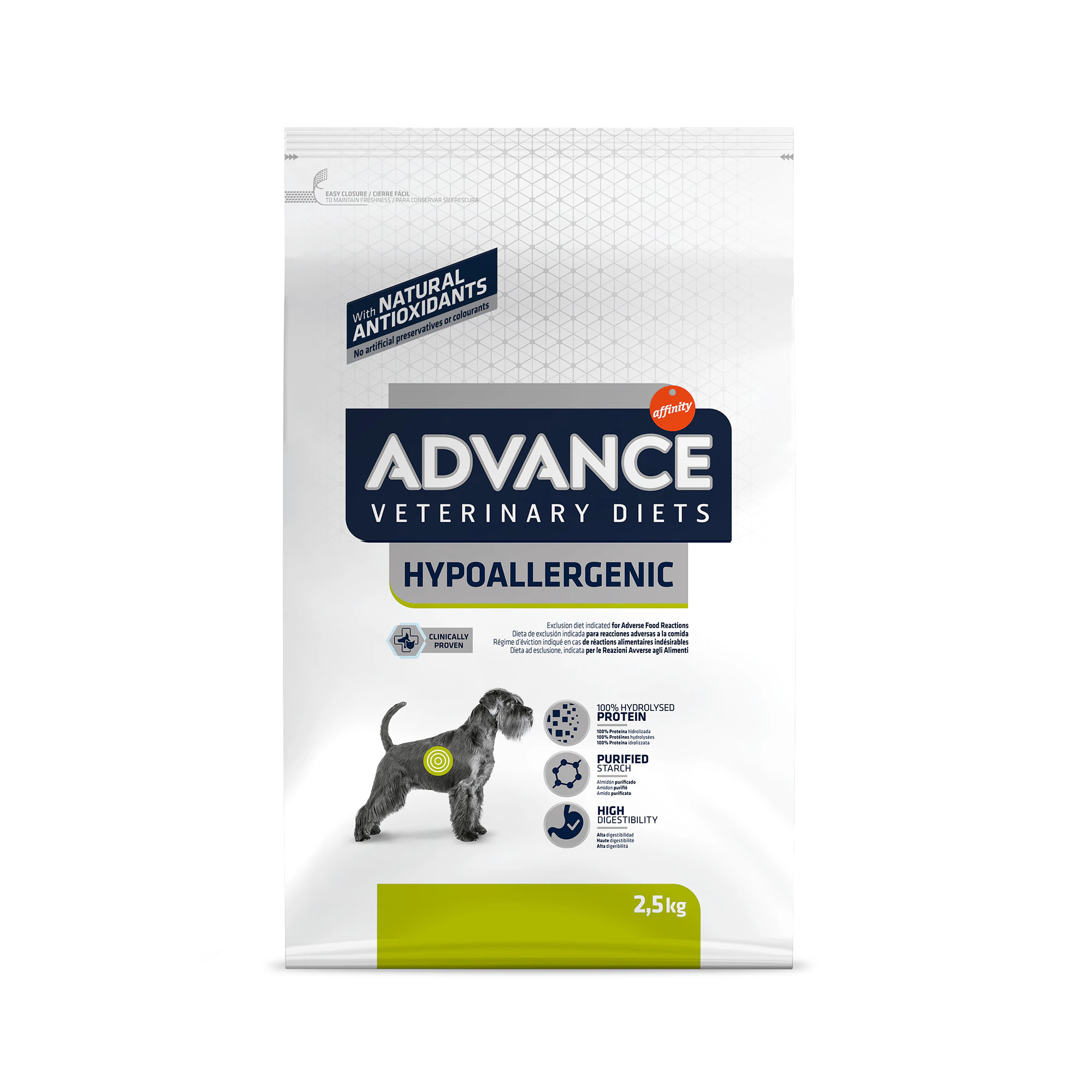 Affinity Advance Veterinary Diets Hypoallergenic Hond - 2,5 kg
