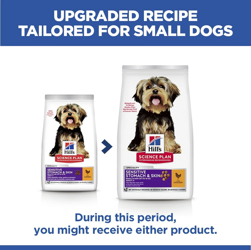 Hill's Science Plan Small & Mini - Sensitive Stomach & Skin Adult - Chicken