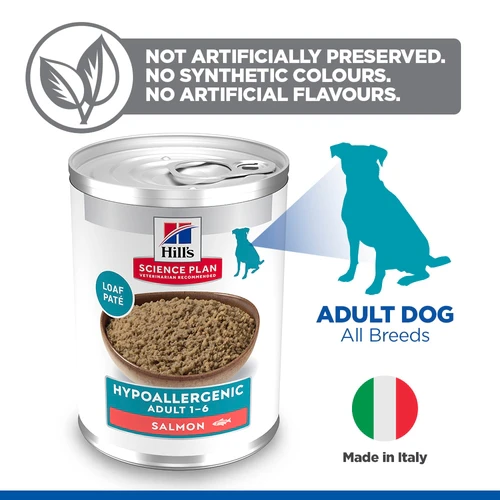 Hill's Science Plan Hypoallergenic - Adult - Salmon - Tin
