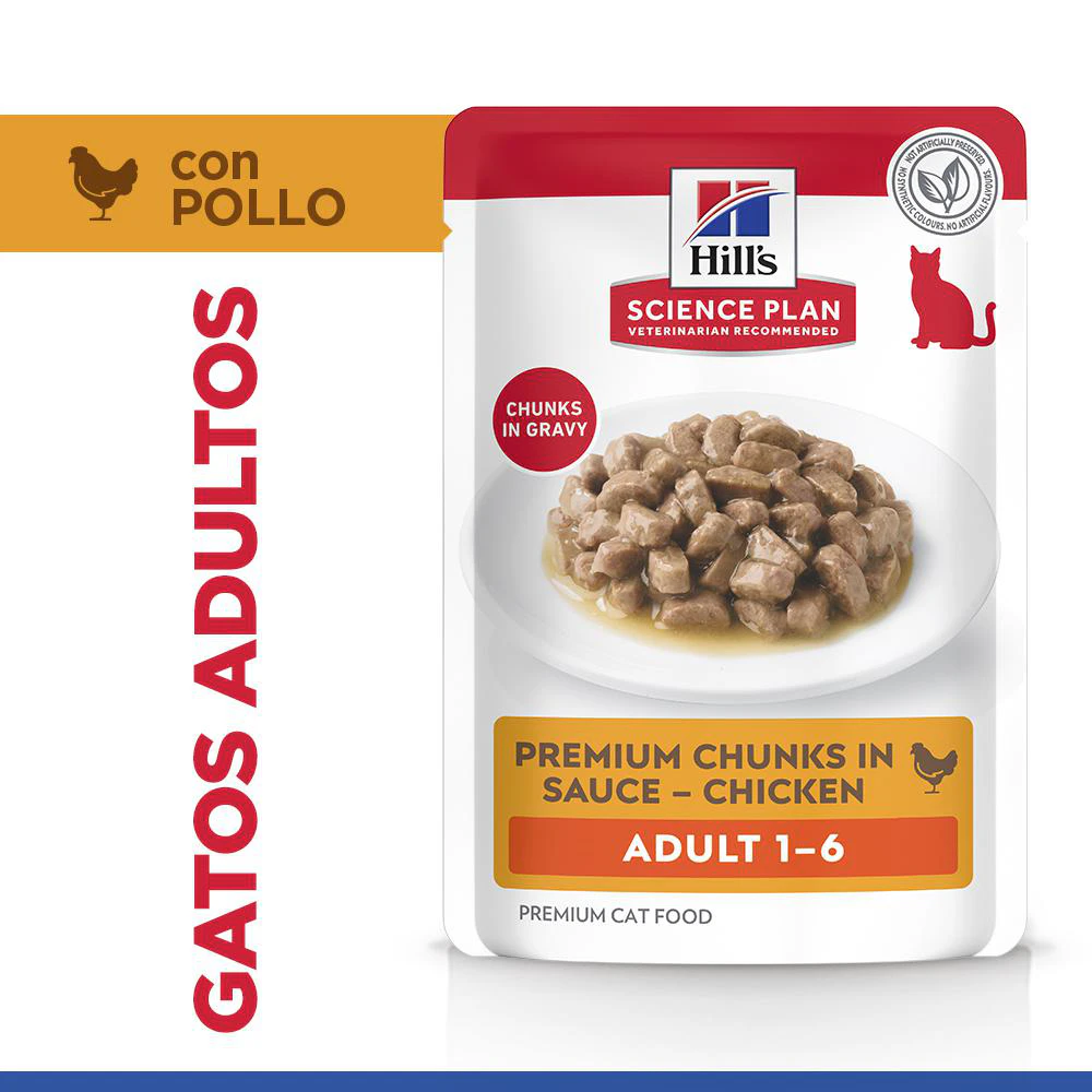 Hill's Science Plan - Feline Adult - Pollo/Aves - Bolsita de comida