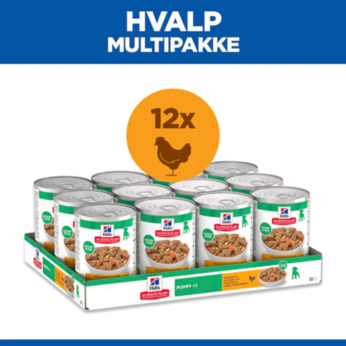 Hill's Science Plan - Puppy - Gryderet - Kylling