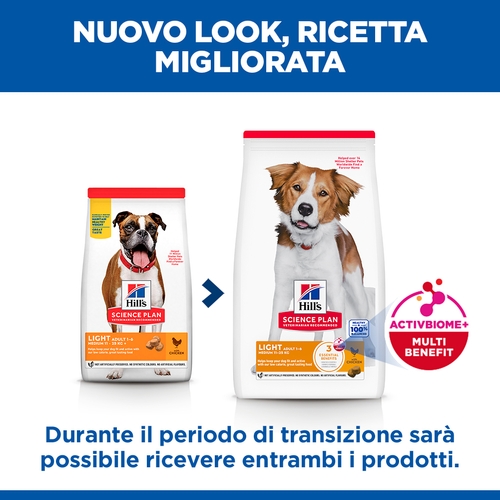 Hill's Science Plan - Medium - Adult - Light - Pollo