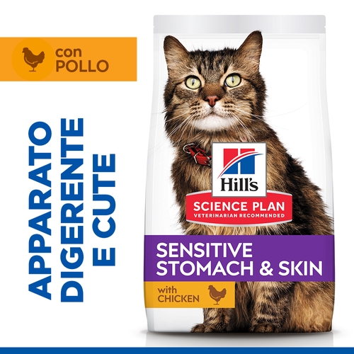 Hill's Science Plan Sensitive Stomach & Skin - Adult - Pollo