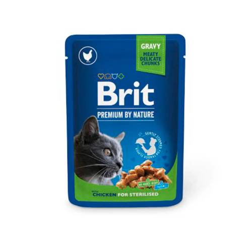 Brit Premium by Nature Cat - Sterilised Chicken - Pouch