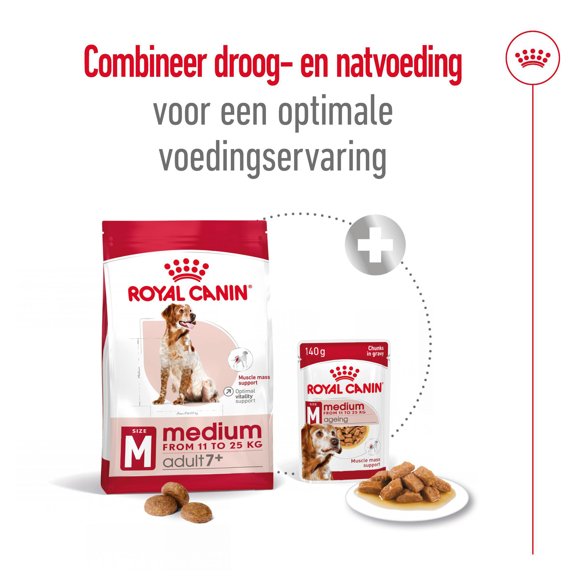 Royal Canin Medium Adult 7+ - Hondenvoer