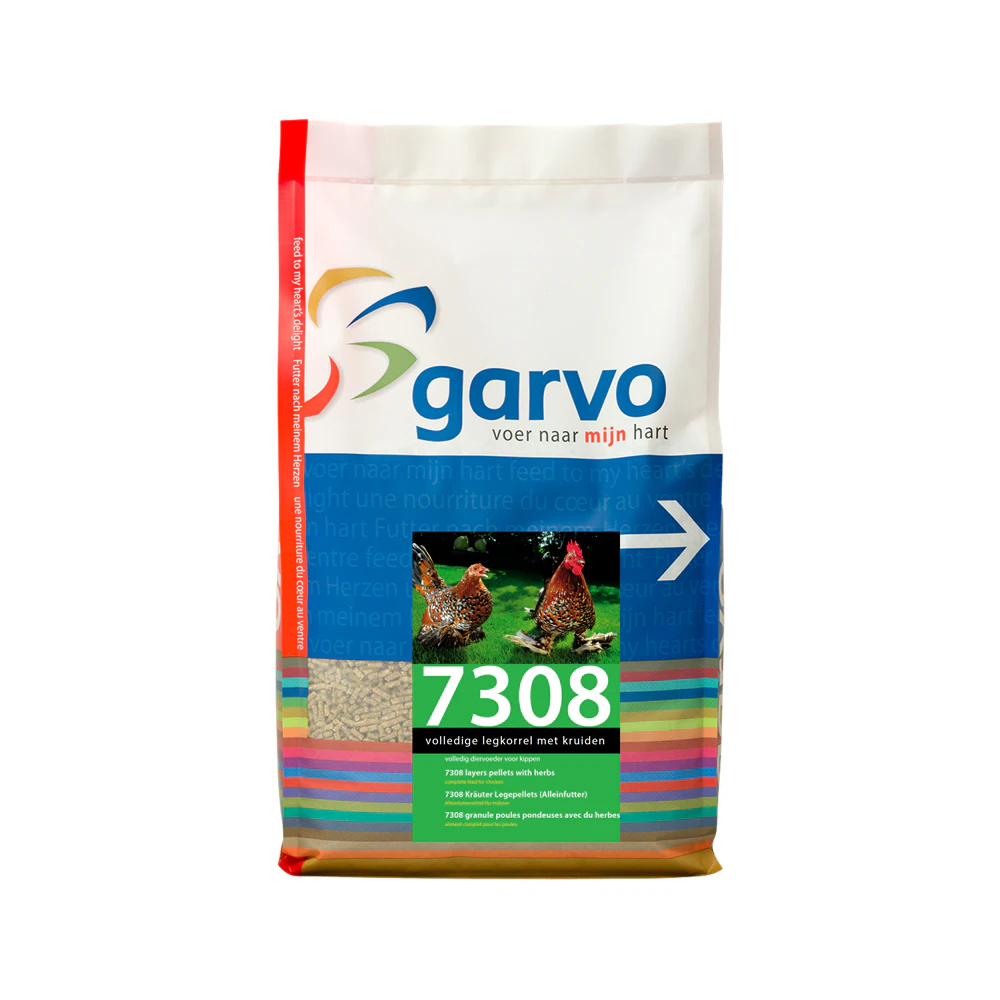 Garvo Full Layer Pellet with Herbs