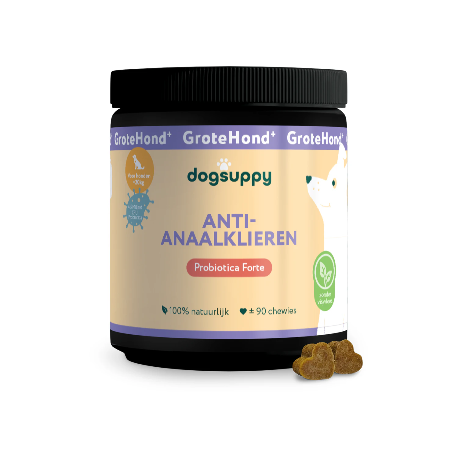 DogSuppy Ghiandole Anali Cane Grande - 90 pezzi