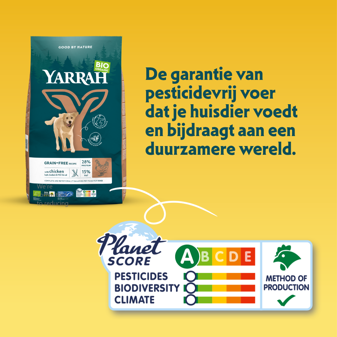 Yarrah - Droogvoer Hond Graanvrij Bio