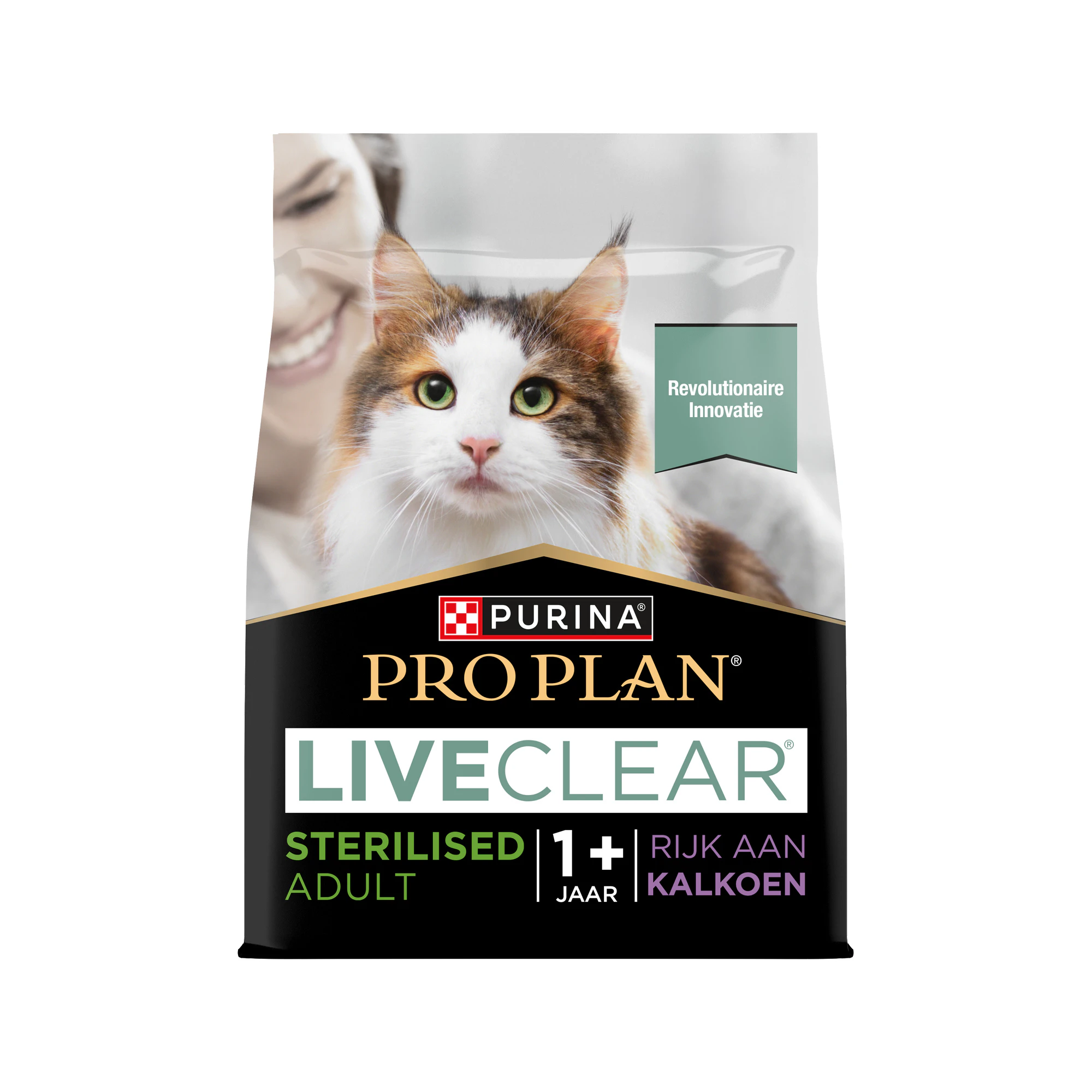 Purina Pro Plan LiveClear Sterilised Cat Food Adult 1+ Years - Turkey