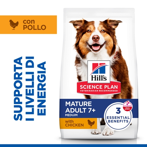 Hill's Science Plan - Medium - Mature Adult 7+ - Pollo