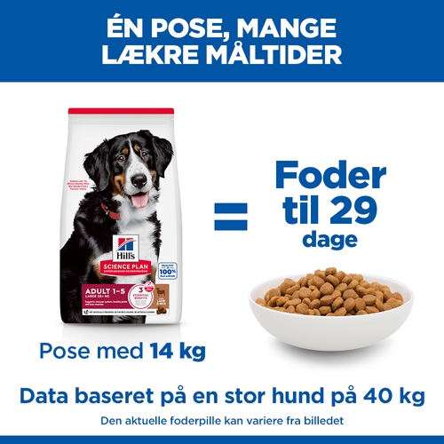 Hill's Science Plan Adult Advanced Fitness Large Hundefoder - Lam