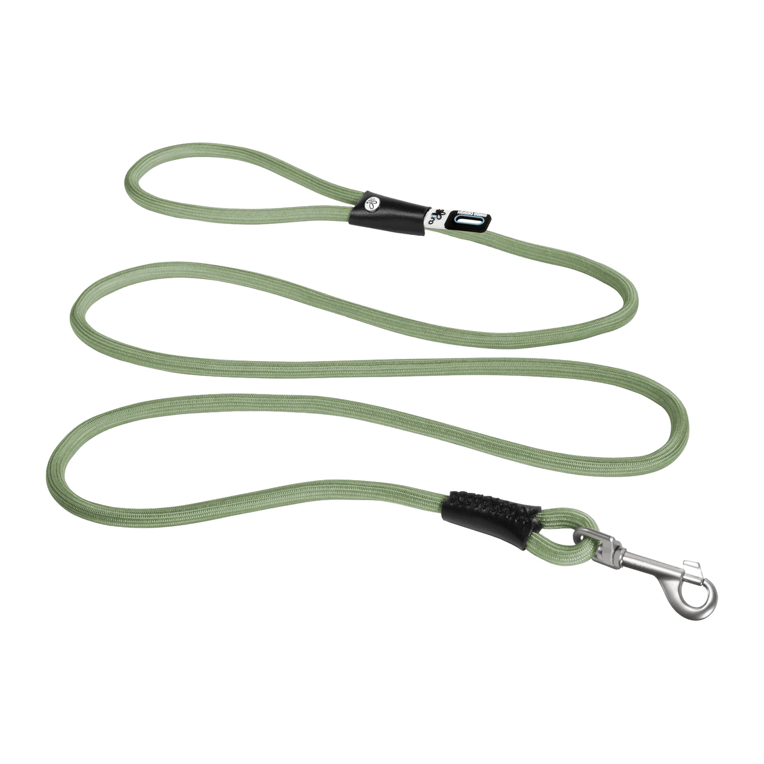 Curli Stretch Comfort Leash - Olive - M