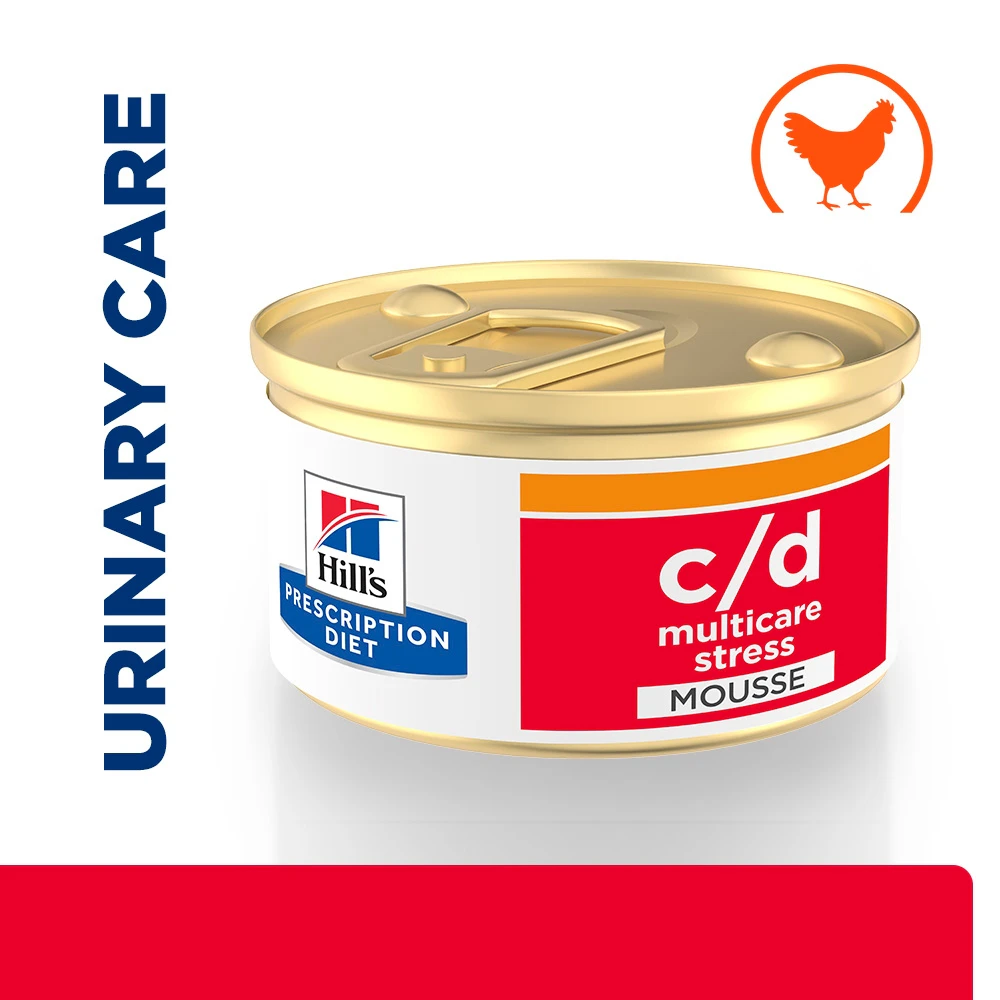 Hill's c/d Multicare Stress - Prescription Diet - Feline - Mousse