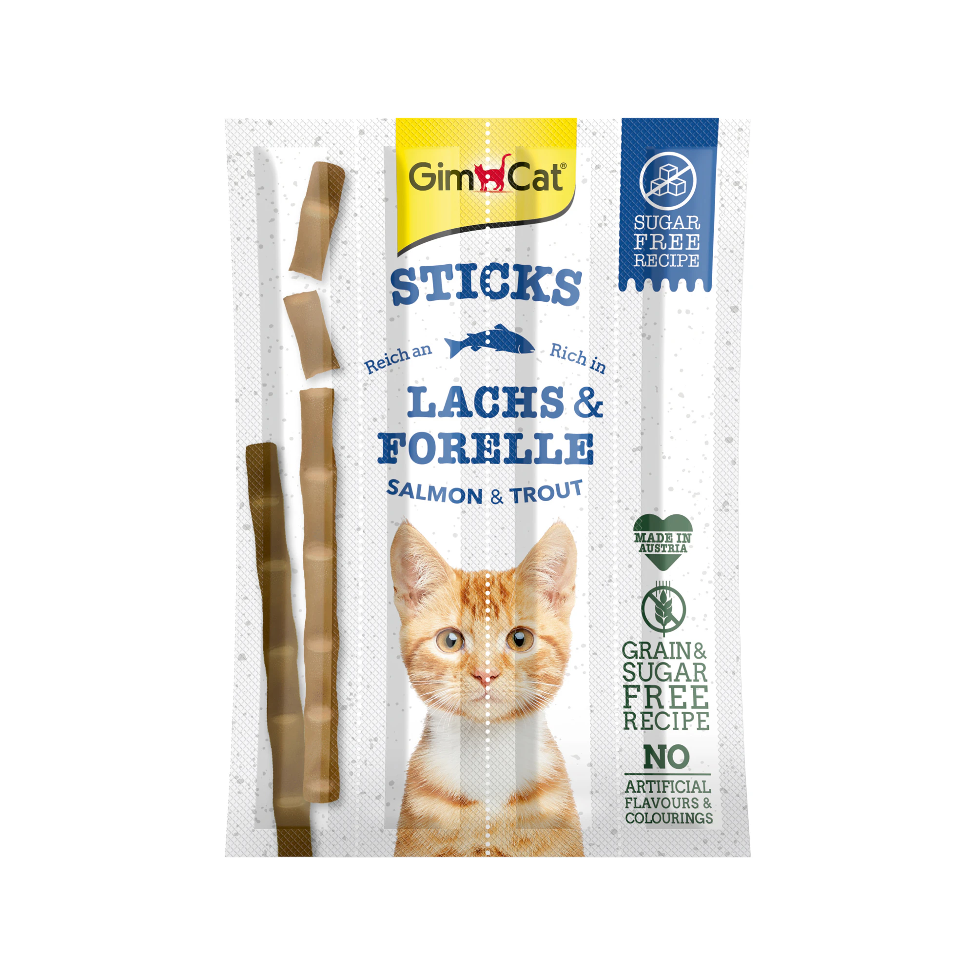 GimCat Sticks - Salmon & Trout  - 4 Sticks