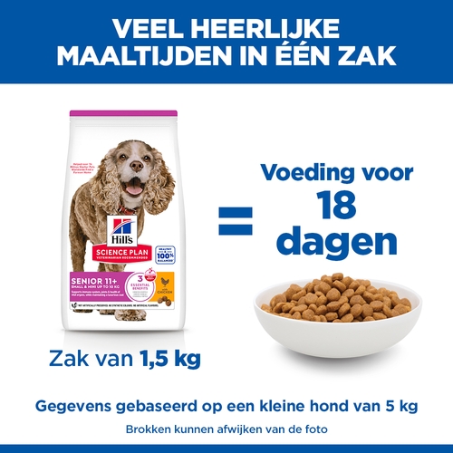 Hill's Science Plan Small & Mini - Senior 11+ - Kip