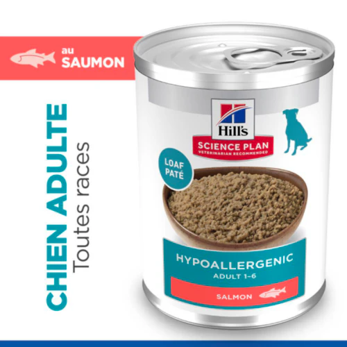 Hill's Science Plan Hypoallergenic - Adult - Saumon - Boîte