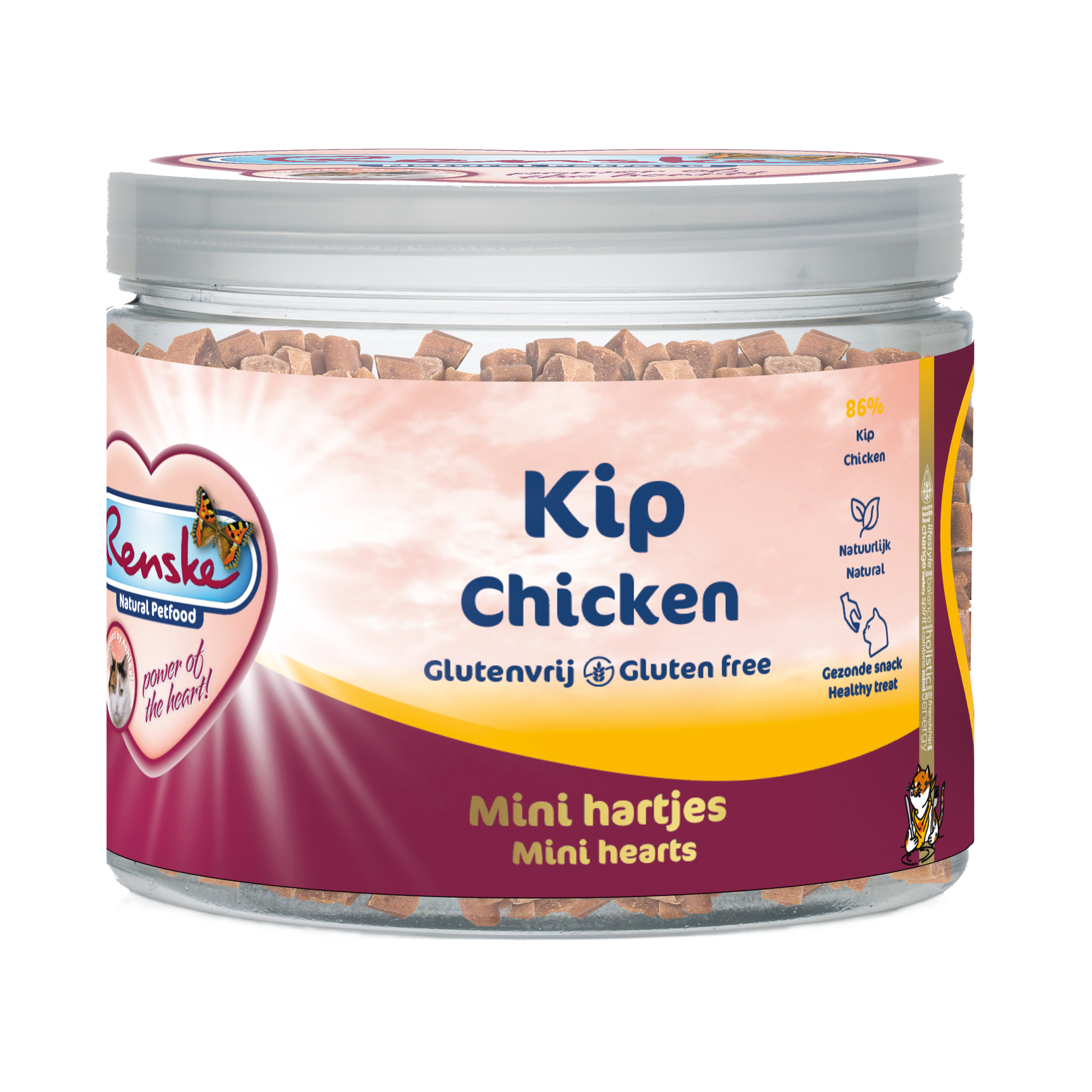 Renske - Récompenses saines - Poulet et carotte