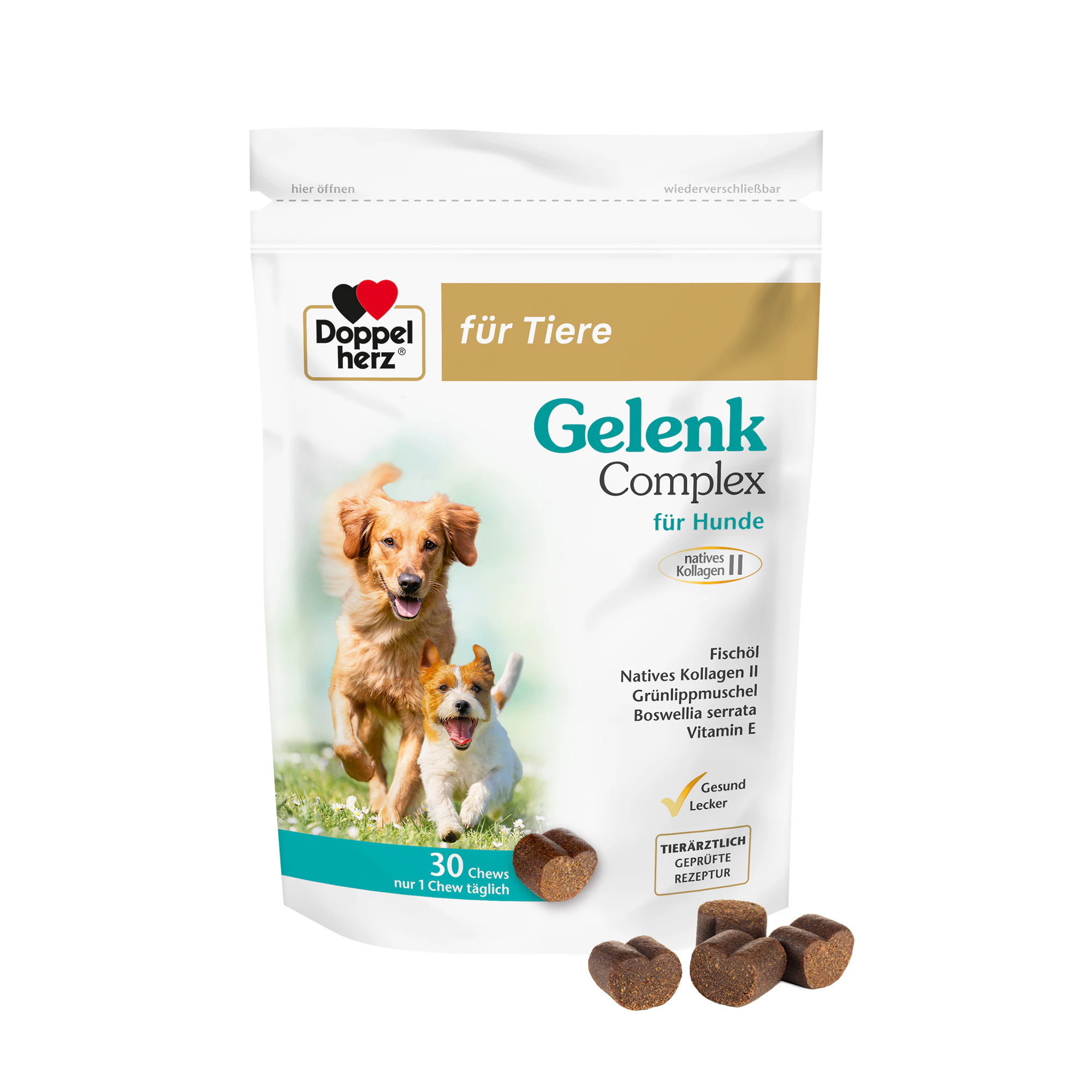 Doppelherz Gelenk Complex voor Honden - 30 chews
