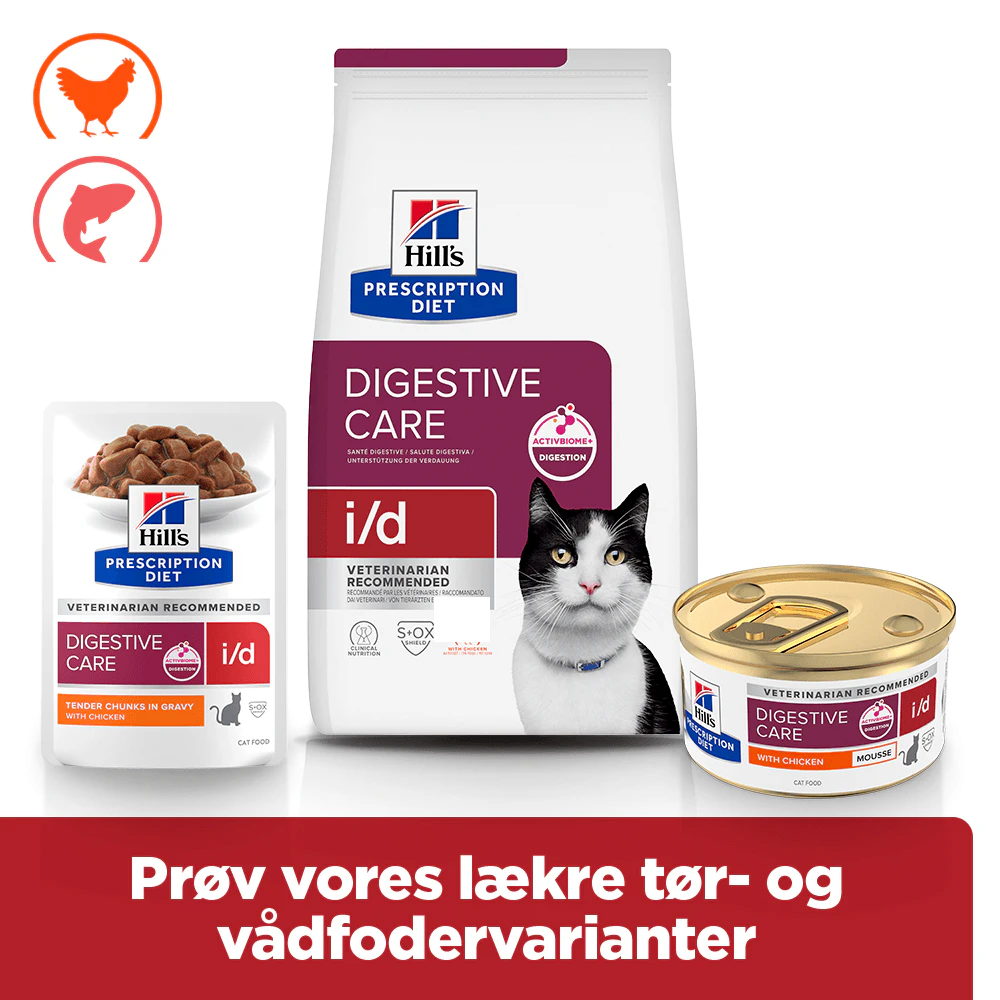 Hill's Prescription Diet i/d Digestive Care Kattefoder - Dåser