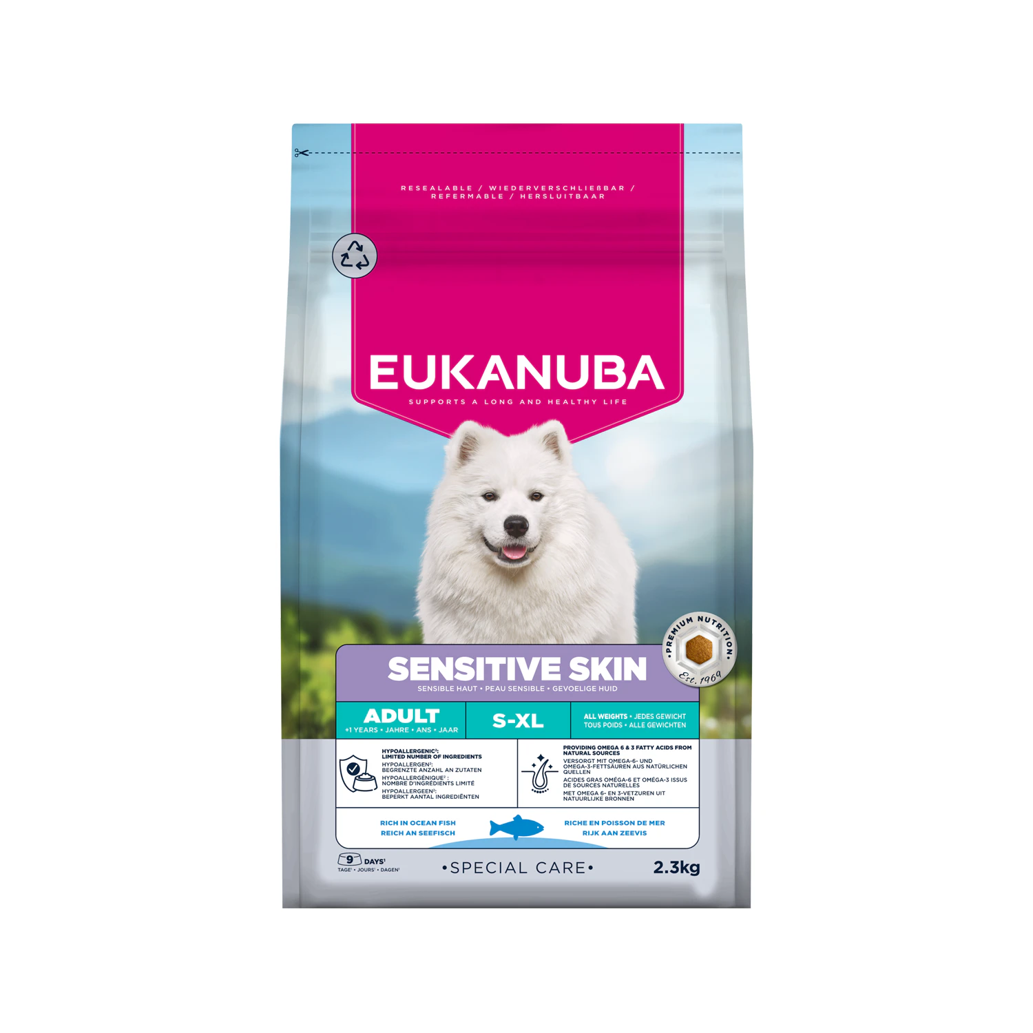 Eukanuba Dog - Special Care - Sensitive Skin - 2,3 kg