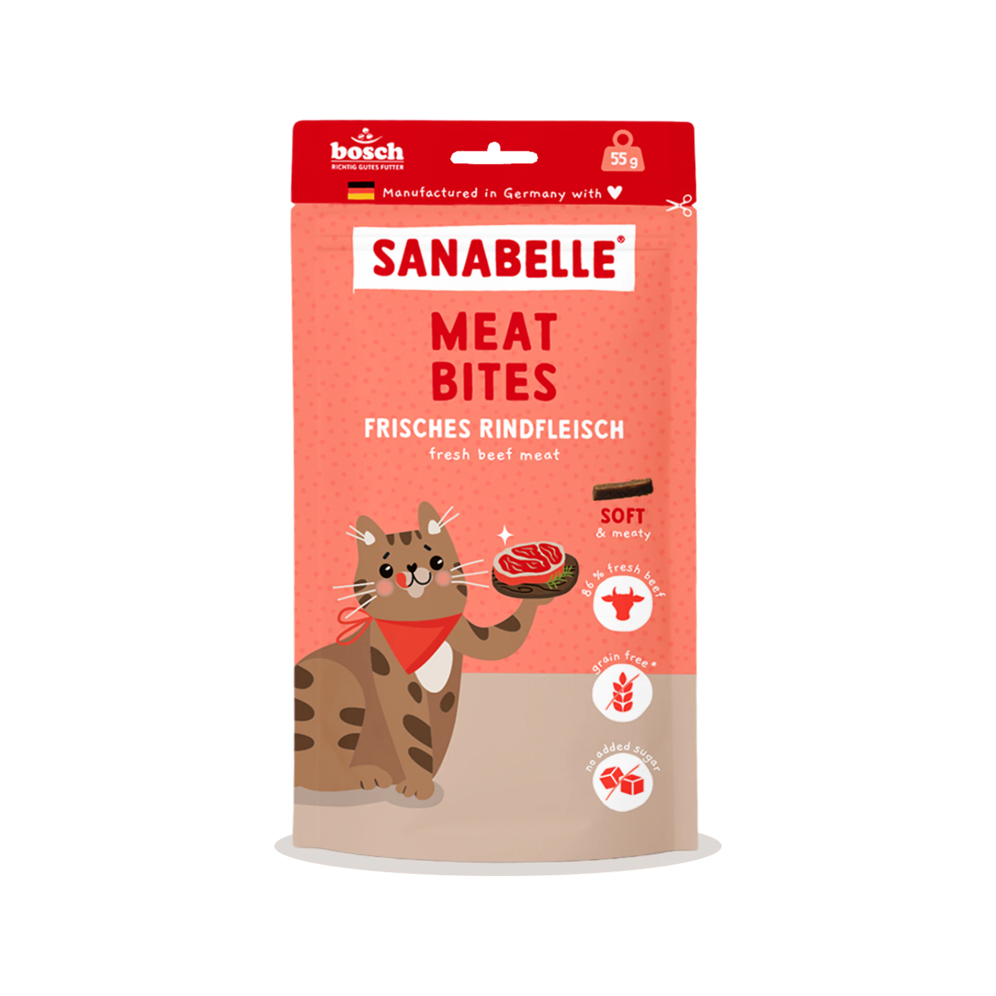 Sanabelle Meat Bites - Vers Rundvlees - 55 g