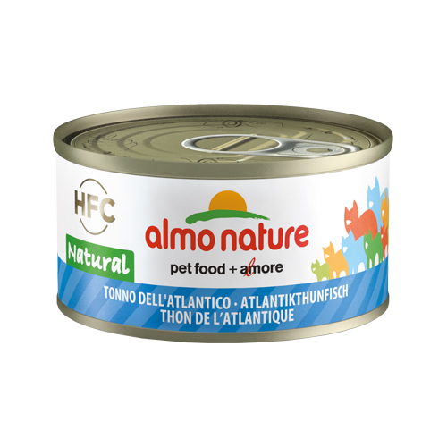 Almo Nature HFC 70 Natural Cat Food - Canned Food - Atlantic Tuna