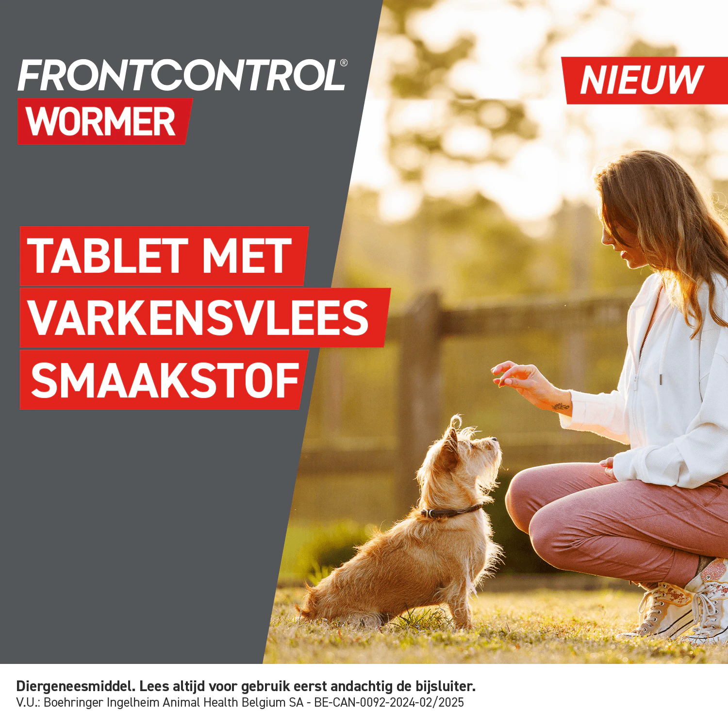 Frontcontrol Wormer Hond