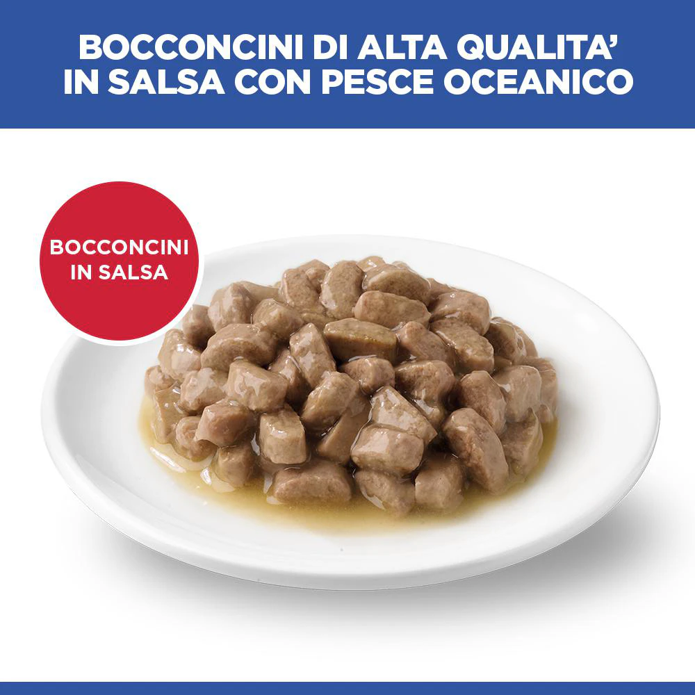 Hill's Science Plan Mature Adult - Pesce Marino - Bustina Pasto