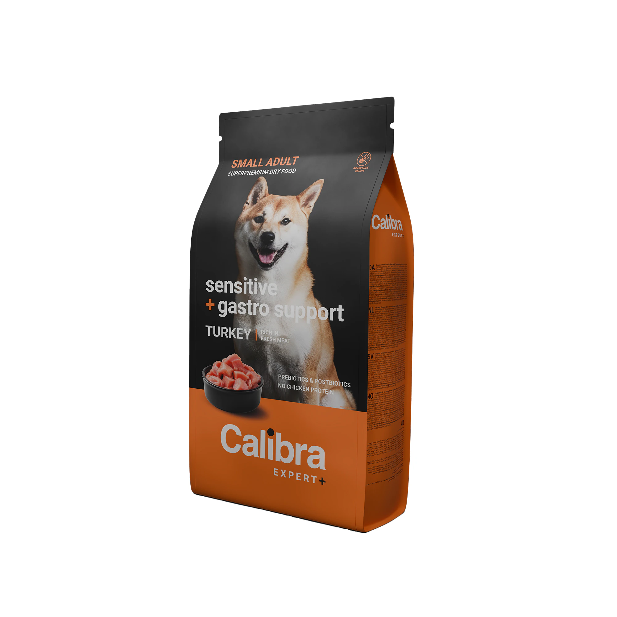 Calibra Dog Expert+ Adult Small Sensitive & Gastro Support - 1,5 kg