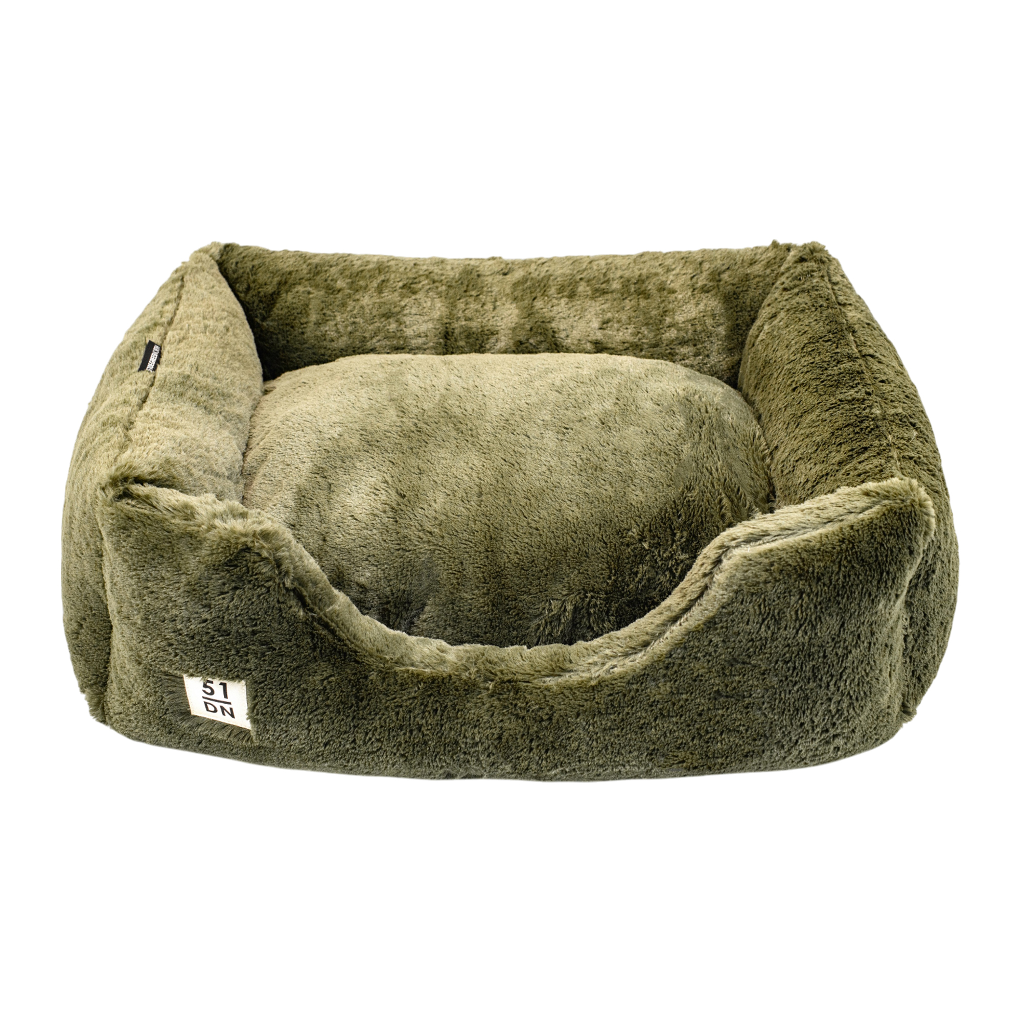 51 Degrees North Supersoft Hundebett - Dunkelgrün - M