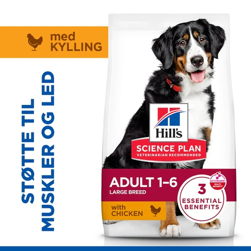 Hill's Science Plan - Large Breed - Adult - Kylling