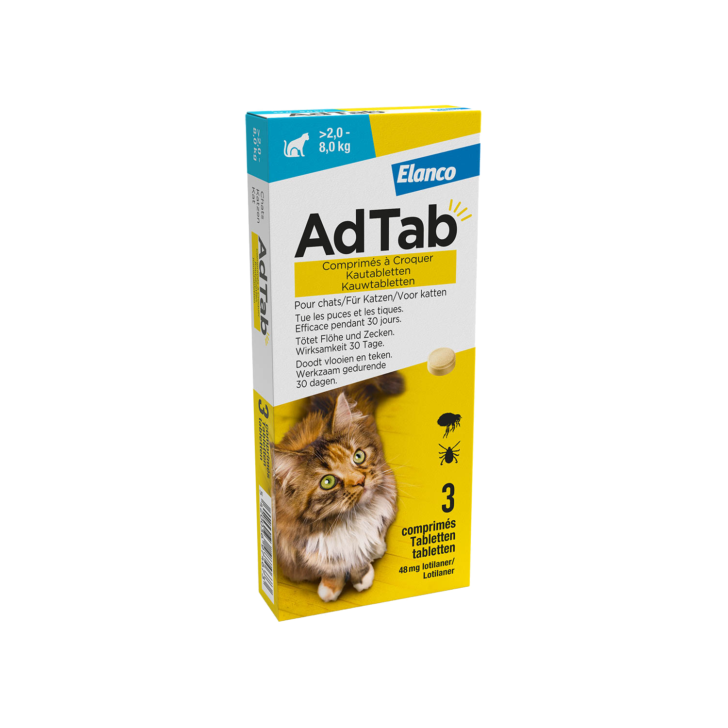 Chewable flea meds for cats sales