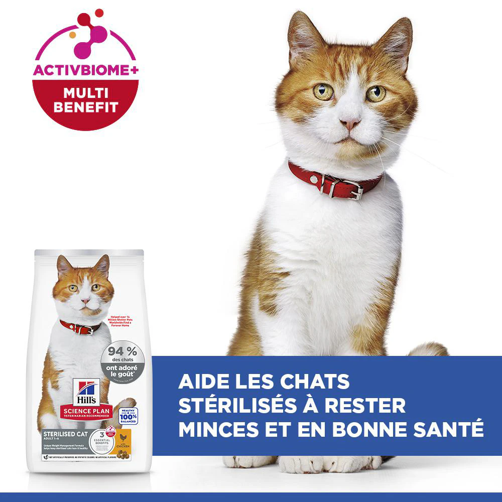 Hill's Science Plan Sterilised Cat - Adulte - Poulet
